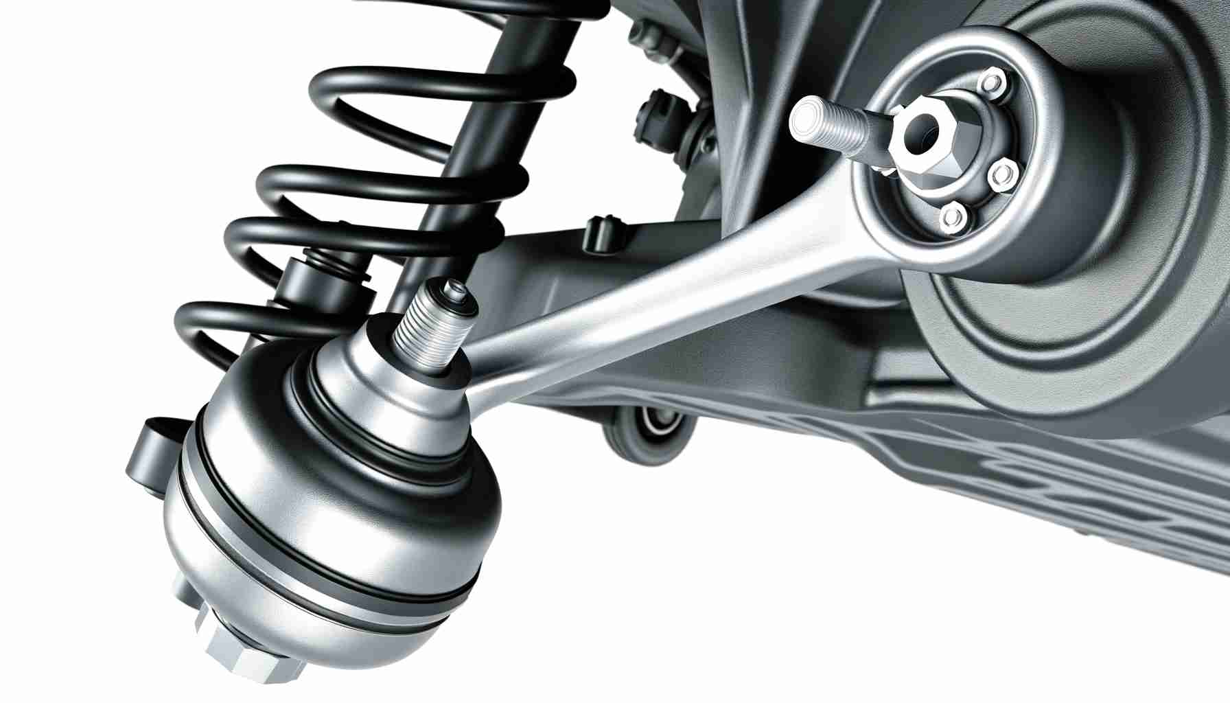 An image illustrating Das Traggelenk an der vorderen Radaufhängung des Autos verstehen