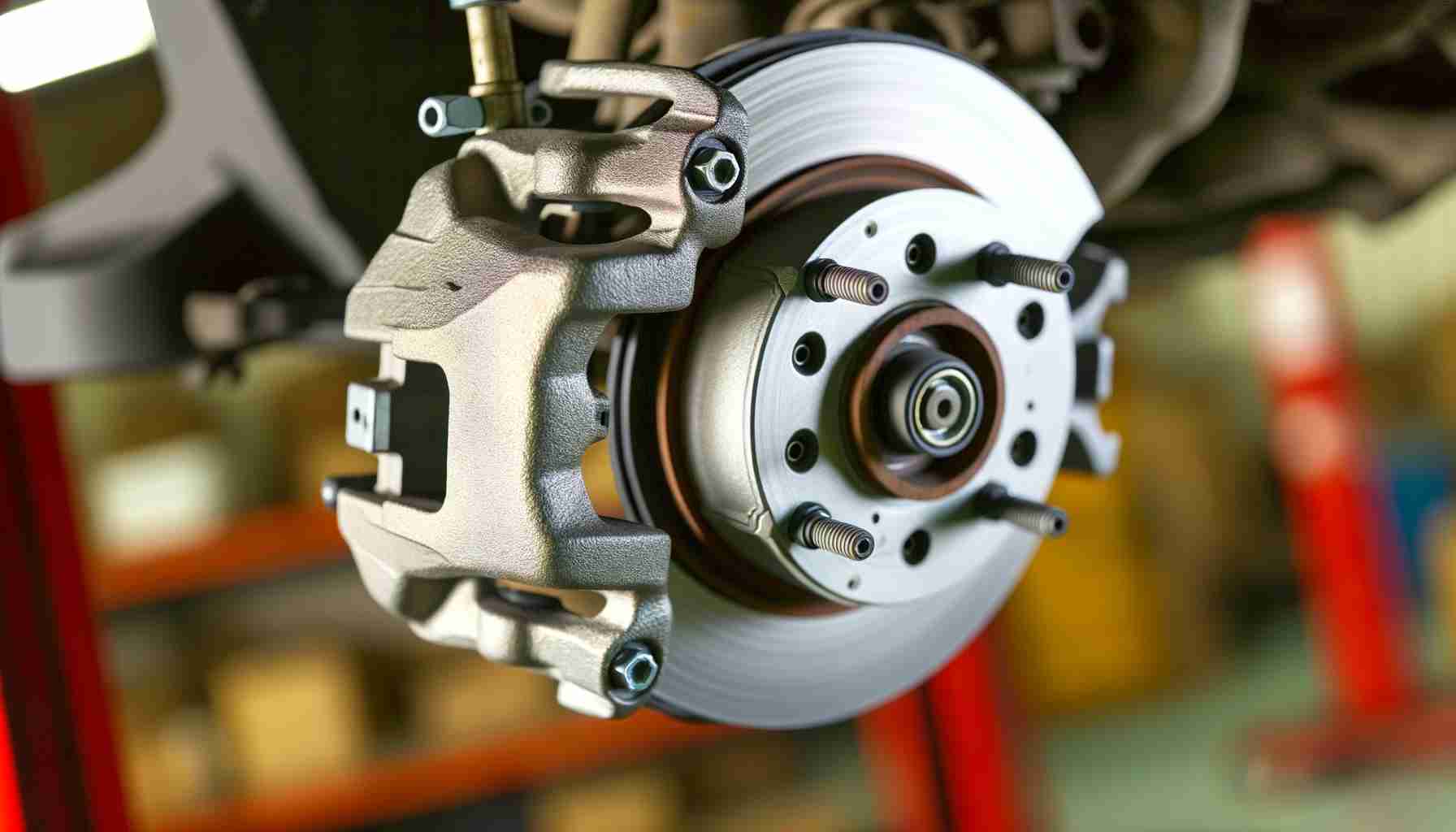 An image illustrating Bremssattel Funktionsweise und richtiges Vorgehen bei Defekten