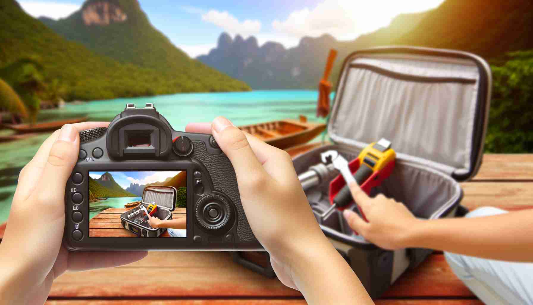 An image illustrating Werkzeug und leichte Reparaturarbeiten für Urlauber