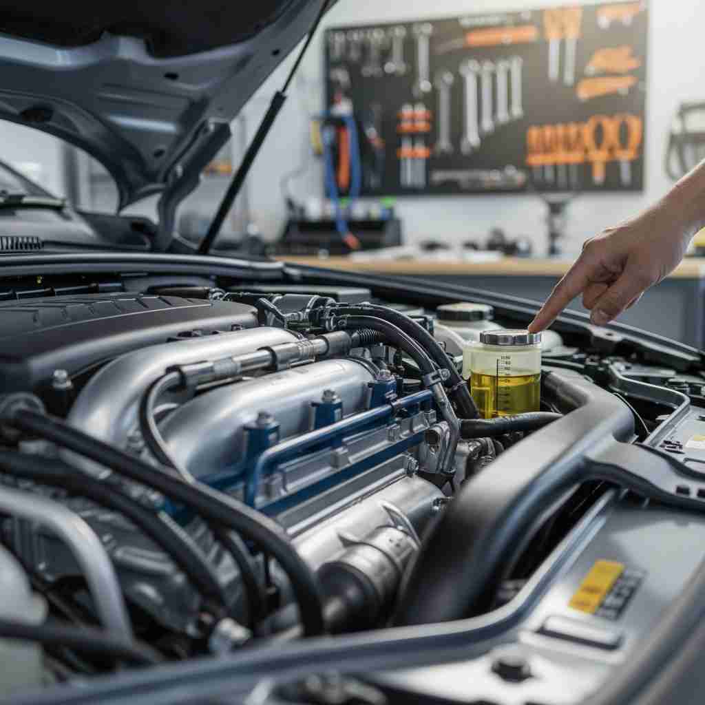 An image illustrating Kühl- und Schmierkreislauf: So schützt man den Motor im Alltag