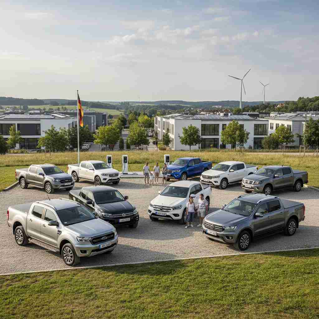 An image illustrating Pick-up-Trucks in Deutschland: Modelle, Kosten und Zulassung