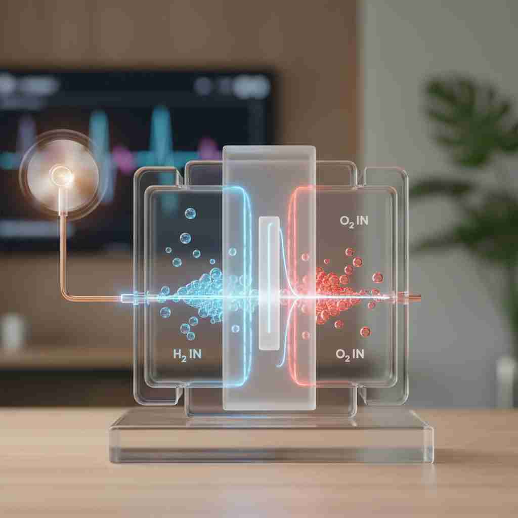 An image illustrating Brennstoffzellen-Technologie: Funktionsweise und Verfügbarkeit
