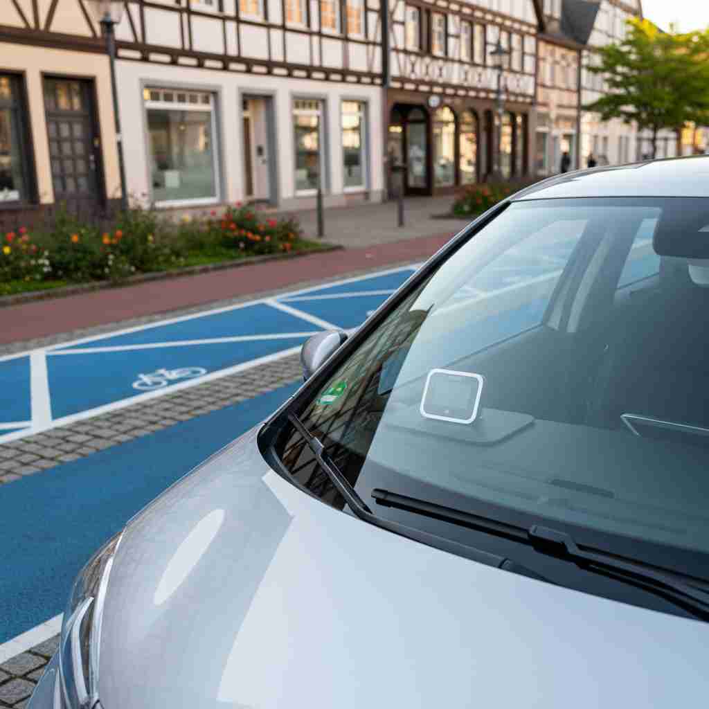 An image illustrating Digitale Parkscheibe: Ist sie in Deutschland erlaubt?