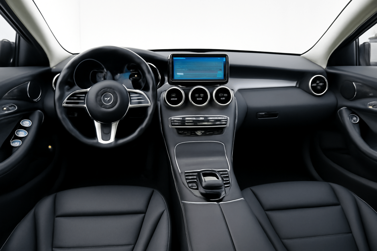 Mercedes Innenraum modernes Design